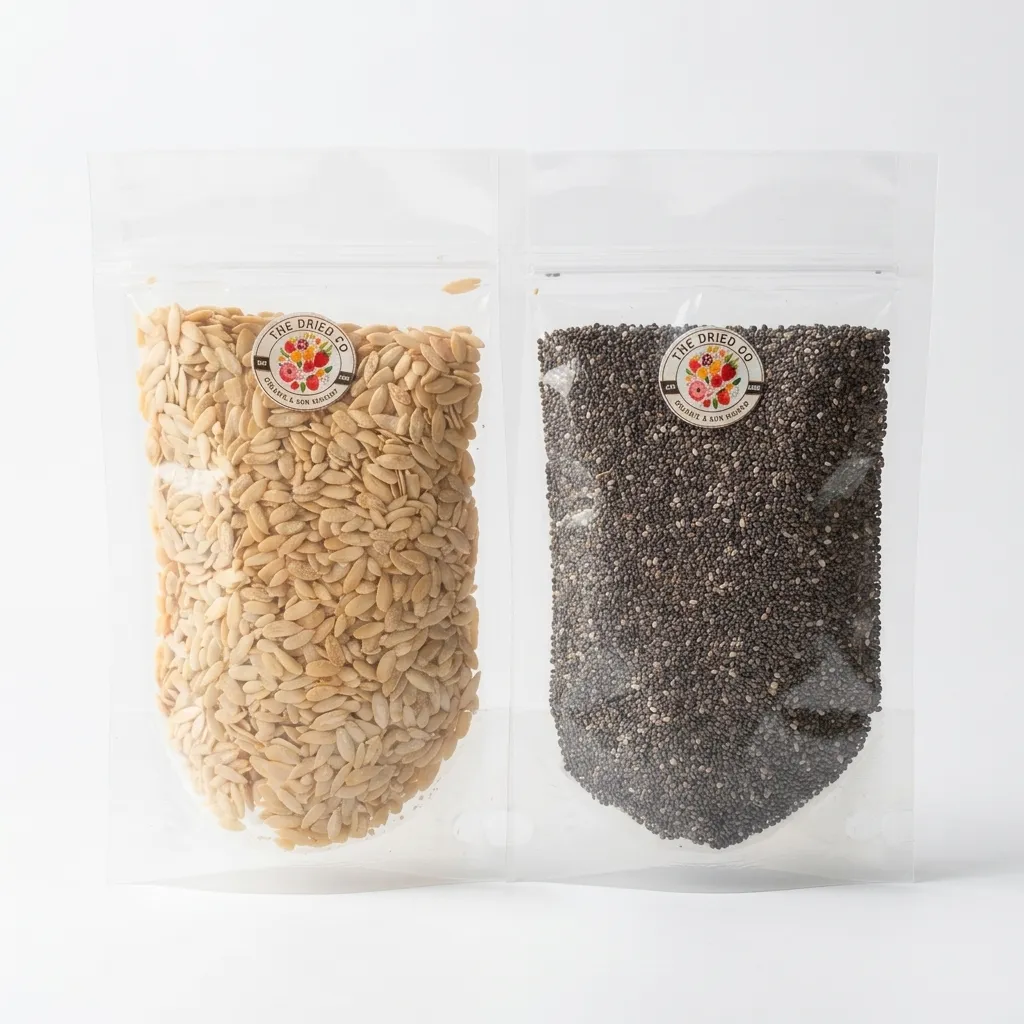 Pumpkin Seeds + Chia Seeds - Pack 2 x 100g