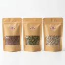 The Dried CO. Flax + Pumpkin + Sunflower Seeds (100g Each)