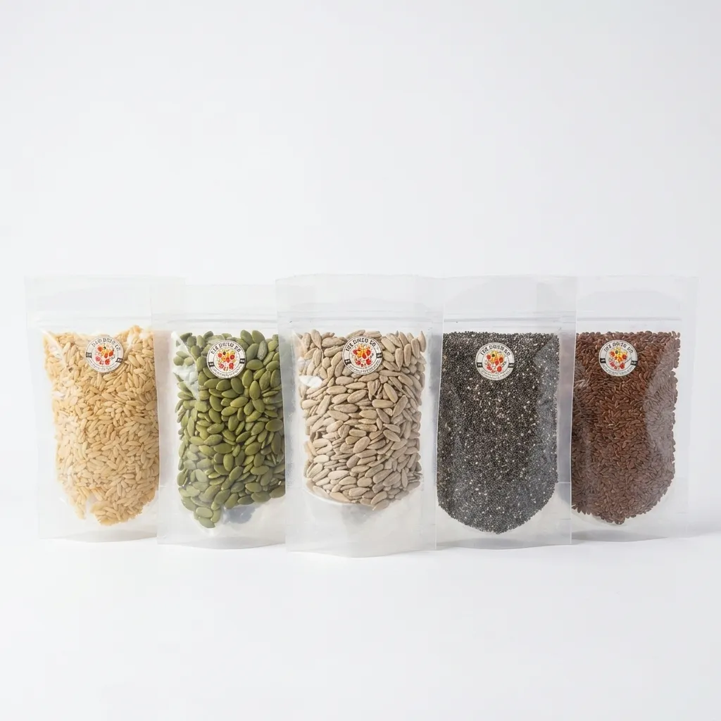 Chia + Flax + Sunflower + Watermelon + Pumpkin Seeds