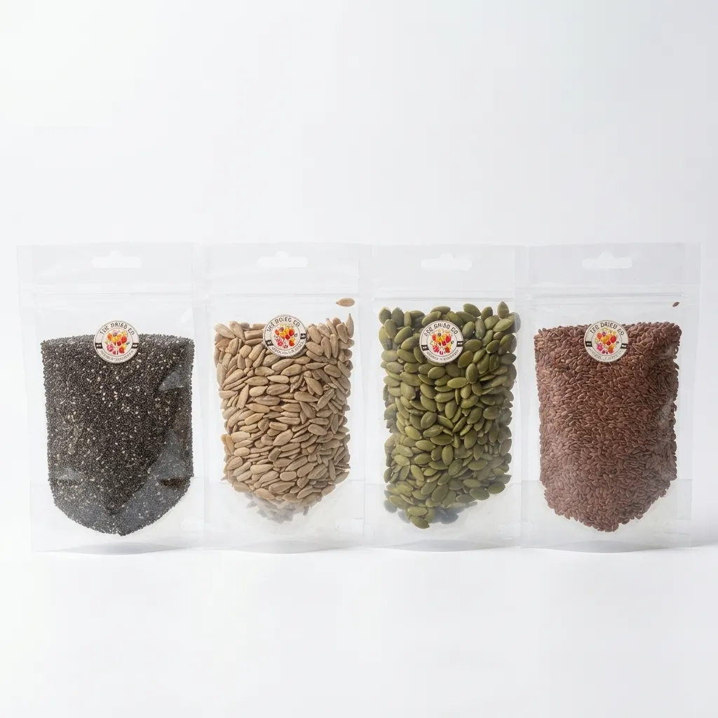 Chia + Flax + Watermelon + Pumpkin Seeds