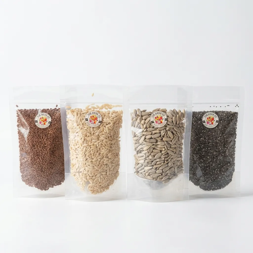 Chia + Flax + Sunflower + Watermelon Seeds