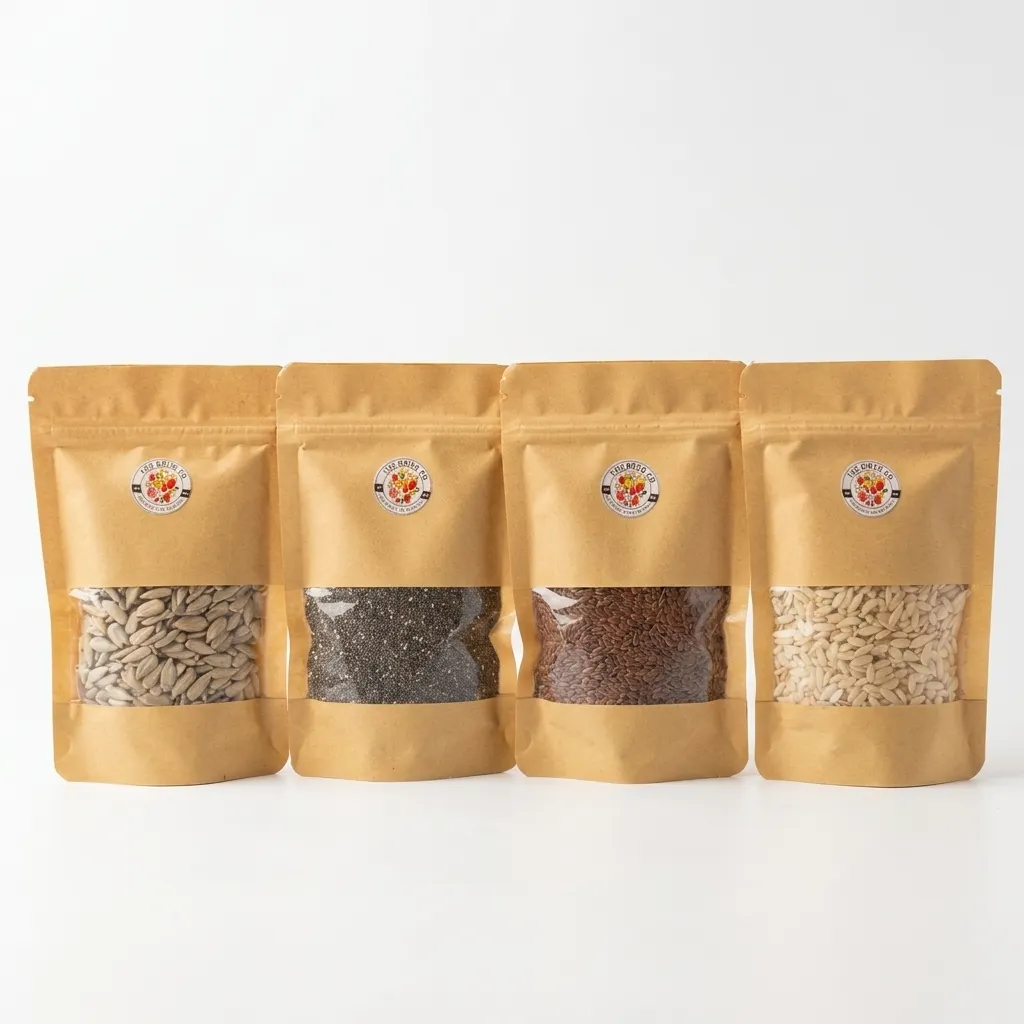 Chia + Flax + Sunflower + Watermelon Seeds