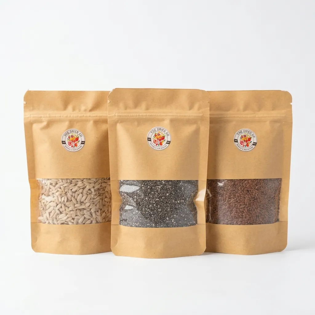 Chia + Flax + Watermelon Seeds (100g Each)