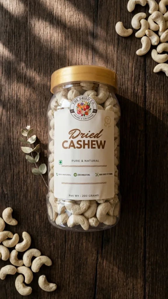 Whole Cashew Nuts (Kaju) – Premium Quality